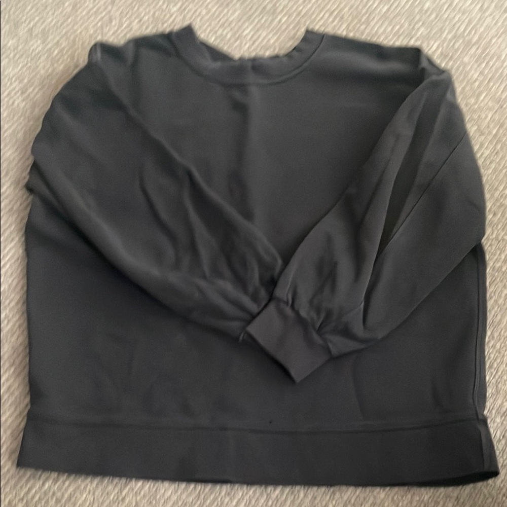 Black Crewneck Sweatshirt